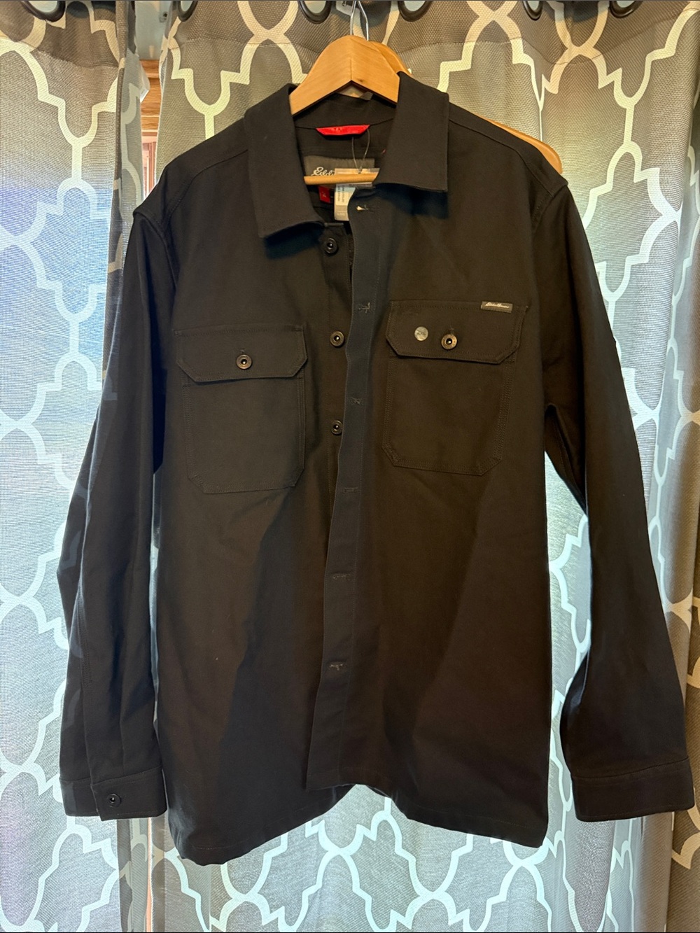 Men's Eddie Bauer Button-Up Mountain Shirt XXL NEW